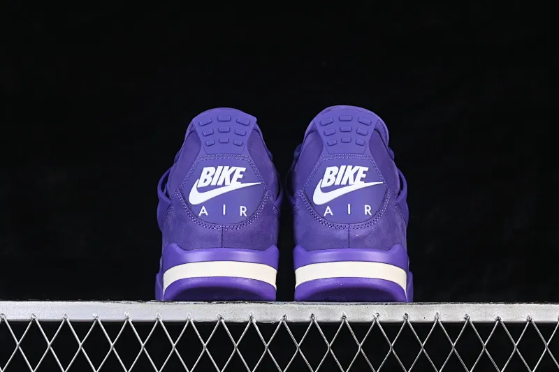 All categories Air Jordan Jordan series basketball shoes Air Jordan 4 GX foreign trade version Nigel Sylvester x Air Jordan 4 Retro "Purple" AJ4 Joe 4 joint blue brick HF4340-500